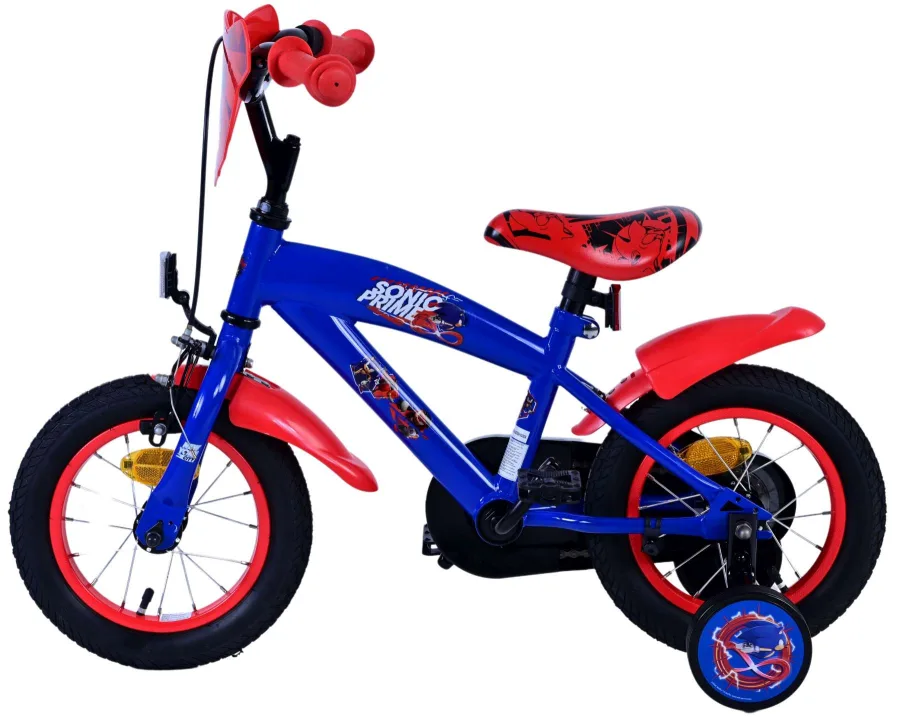 Turbo Crew Kinderfiets – Jongens – 12 inch – Blauw Rood — foto 5