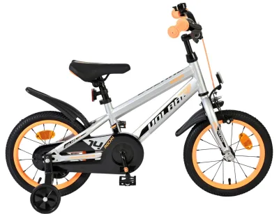 Volare Rocky Kinderfiets – Jongens – 14 inch – Grijs