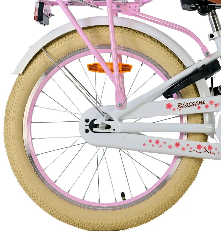 Volare Blossom Kinderfiets – Meisjes – 20 inch – Wit — foto 2