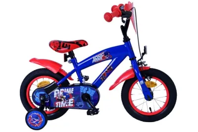 Turbo Crew Kinderfiets – Jongens – 12 inch – Blauw Rood