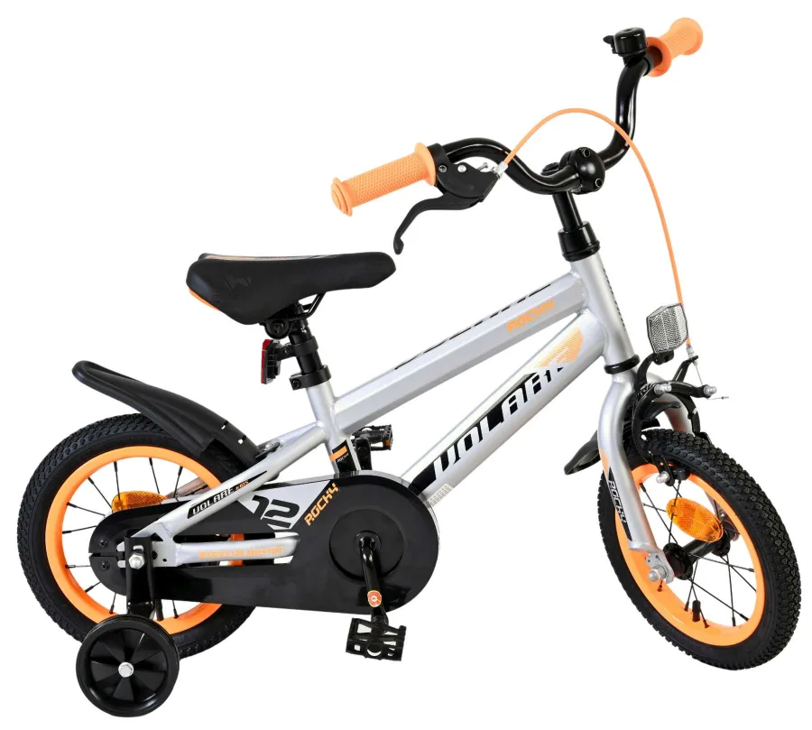 Volare Rocky Kinderfiets - Jongens - 12 inch - Grijs — foto 10