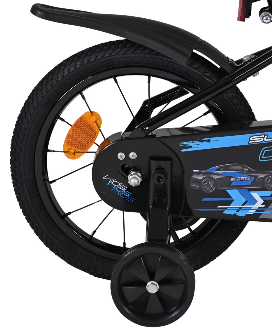 Volare Super GT Kinderfiets – Jongens – 14 inch – Blauw — foto 2