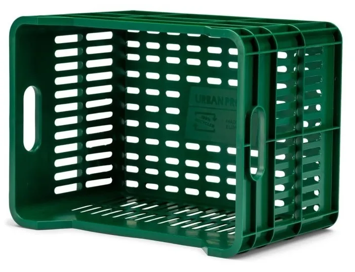Recycled Bike crate Urban Proof Junior 15 Liter - Retro Green — foto 5