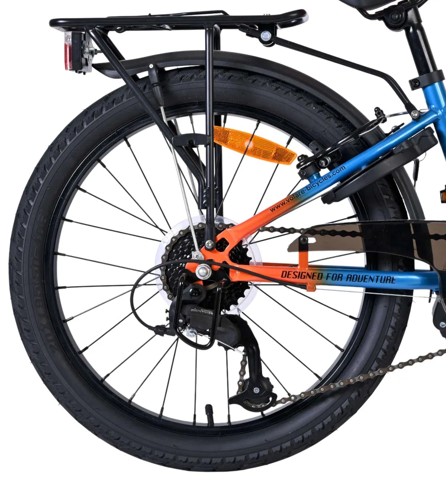 Volare Explorer Kinderfiets - Jongens - 20 inch - Blauw - 7 versnellingen — foto 2