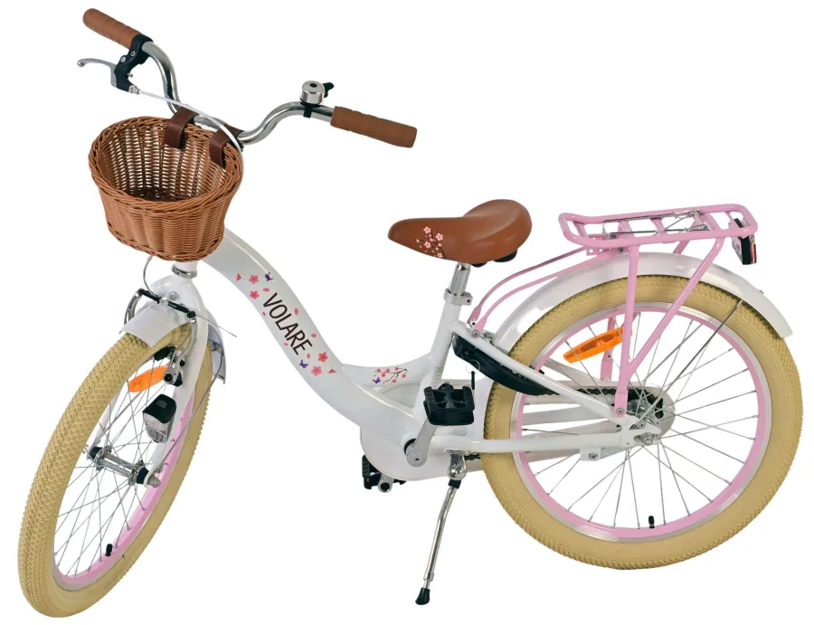 Volare Blossom Kinderfiets – Meisjes – 20 inch – Wit — foto 10