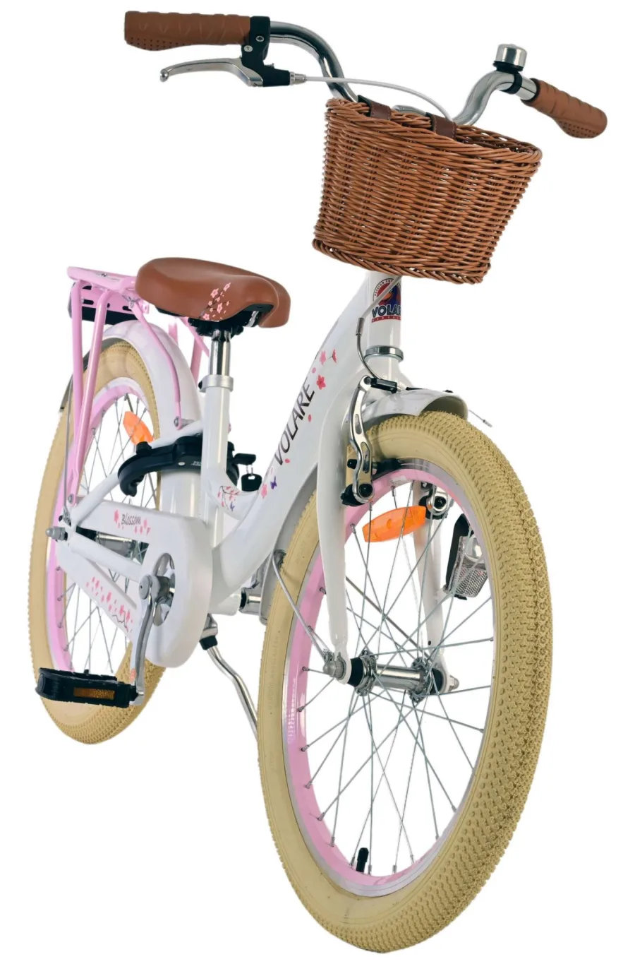 Volare Blossom Kinderfiets – Meisjes – 20 inch – Wit — foto 7