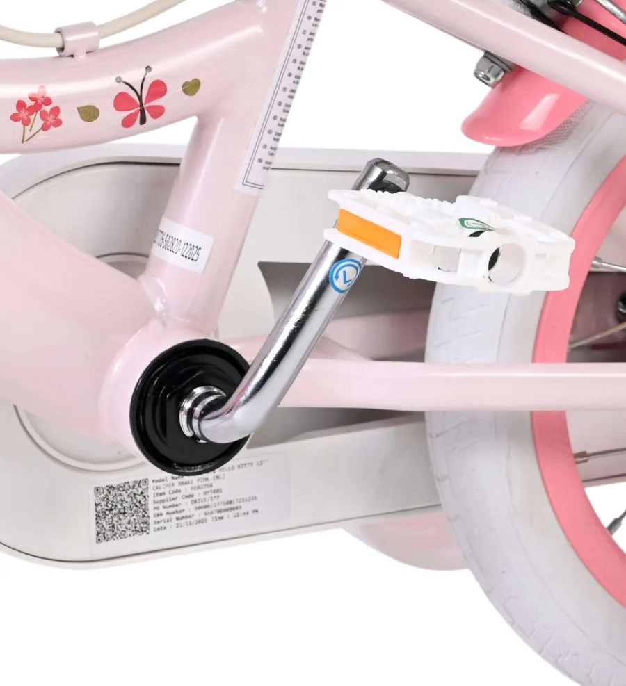 Hello Kitty Kinderfiets – Meisjes – 12 inch – Roze – Twee handremmen — foto 12