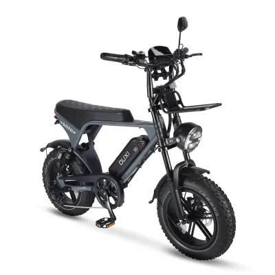 OUXI V8 Ultra Mini Fat-bike Grijs