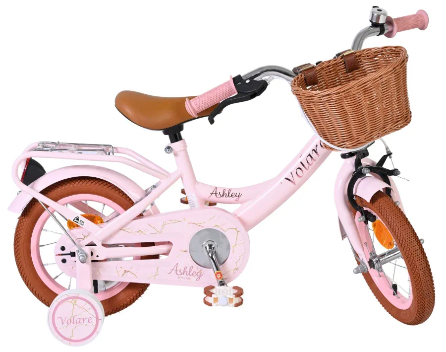 Volare Ashley Kinderfiets – Meisjes – 12 inch – Roze — foto 12