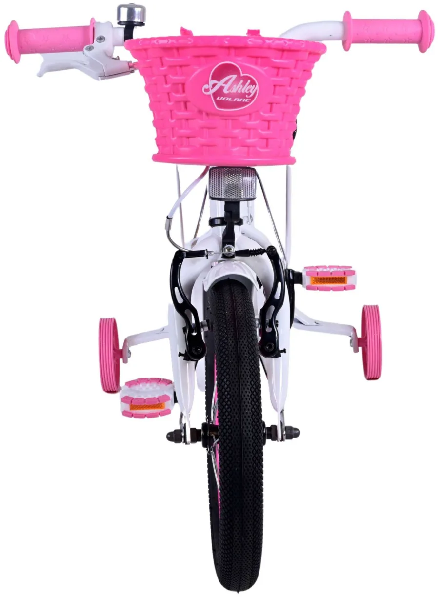 Volare Ashley Kinderfiets – Meisjes – 14 inch – Wit — foto 9