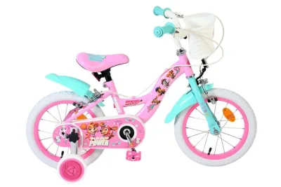 Paw Patrol Kinderfiets – Meisjes – 14 inch – Roze – Twee handremmen