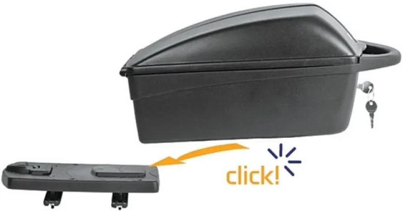 Topkoffer Polisport Luxe met quick release bagagedragerbevestiging — foto 6