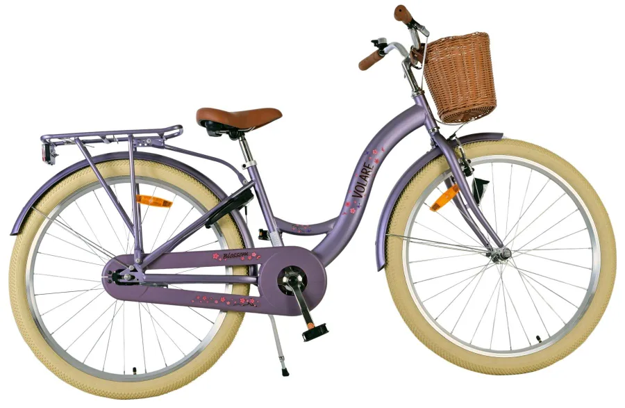 Volare Blossom Children's bike - Girls - 26 inch - Purple — foto 14