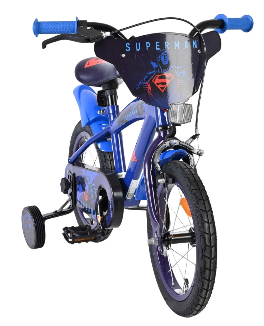 Superman Kinderfiets – Jongens – 14 inch – Blauw — foto 7