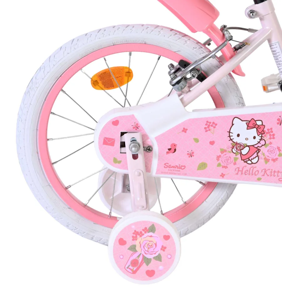 Hello Kitty Kinderfiets – Meisjes – 16 inch – Roze – Twee Handremmen — foto 2