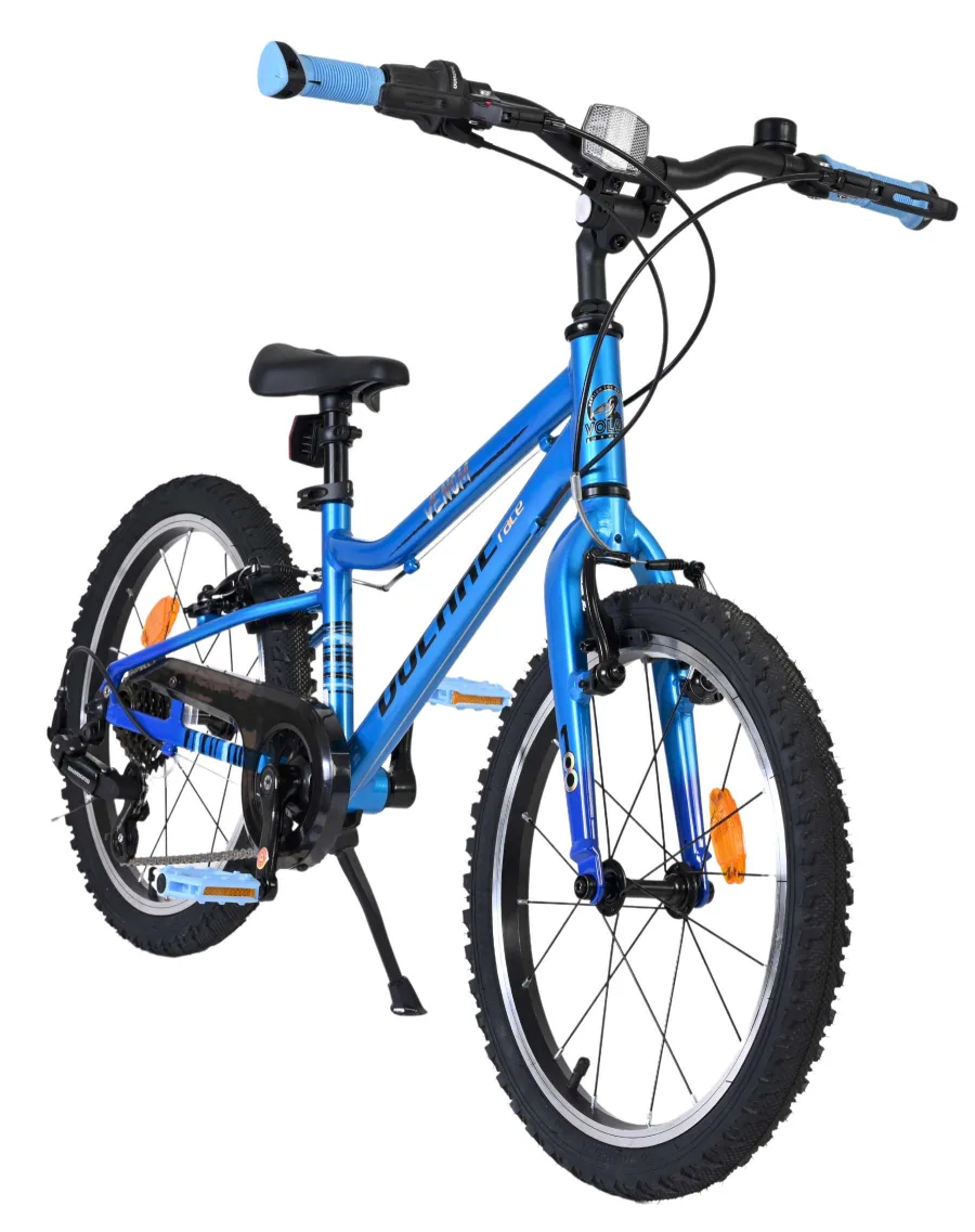 Volare Venom Kinderfiets – Jongens – 18 inch – Blauw – Twee handremmen — foto 6