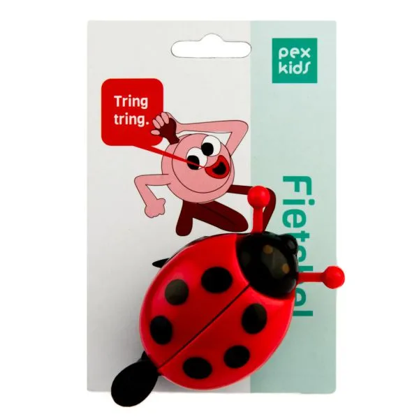 Fietsbel PexKids Lieveheersbeestje — foto 2