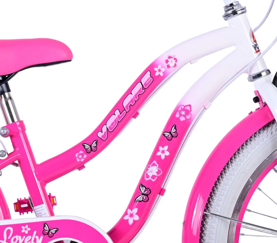 Volare Lovely Kinderfiets – Meisjes – 20 inch – Roze – 7 versnellingen — foto 16
