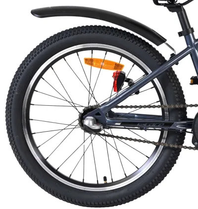 Volare XC Race Kinderfiets – 20 inch – Nexus 3 – Rood/Grijs