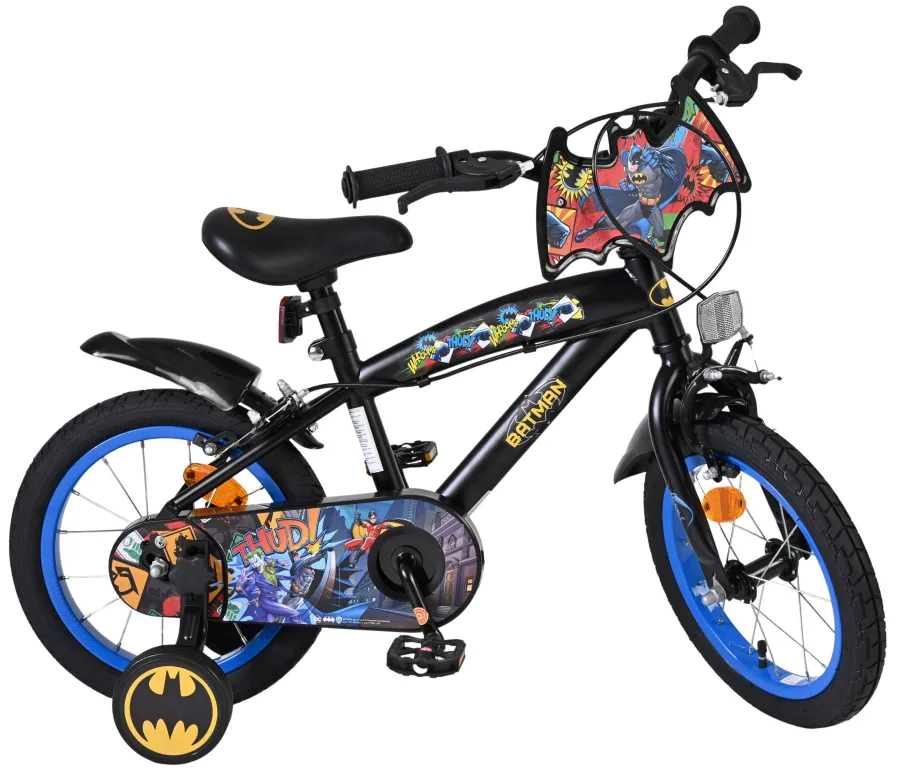 Batman Kinderfiets – Jongens – 14 inch – Zwart – Twee handremmen — foto 10