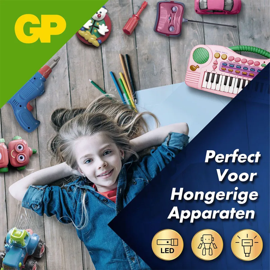 Ultra Plus Alkaline AA-batterijen 4PK — foto 4