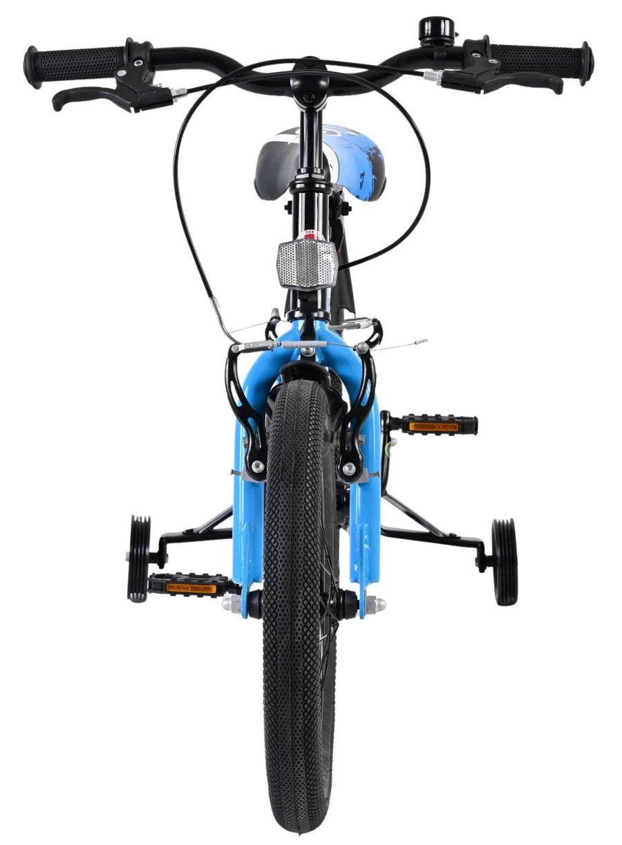 Volare Sportivo Kinderfiets – Jongens – 16 inch – Blauw Zwart – Twee Handremmen — foto 9