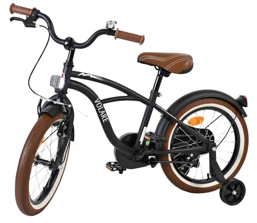 Volare Black Cruiser Kinderfiets – Jongens – 16 inch – Zwart — foto 10