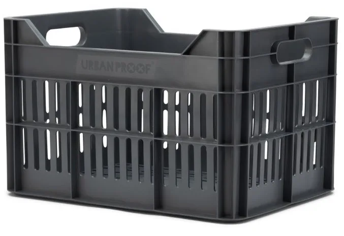 Gerecyclede Fietskrat Urban Proof Click 30 Liter As grijs — foto 6