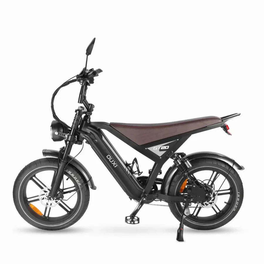 OUXI GT20 Fat-bike Zwart — foto 3