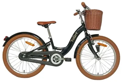 Volare Ashley Kinderfiets – Meisjes – 24 inch – Zwart