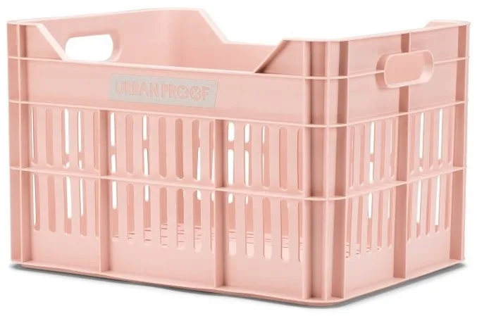 Gerecyclede Fietskrat Urban Proof Click 30 Liter Pastel roze — foto 6