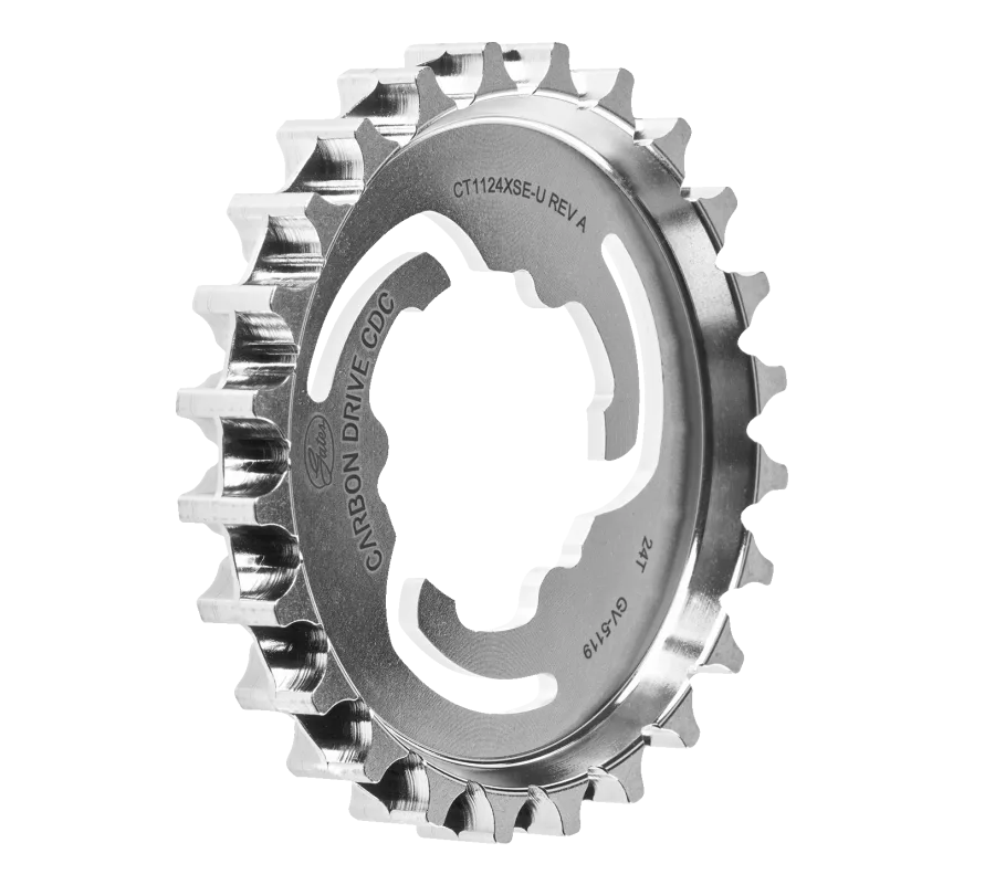 Achtertandwiel Gates CDC Center Track 24T Alfine/Nexus/Sturmey Archer — foto 2