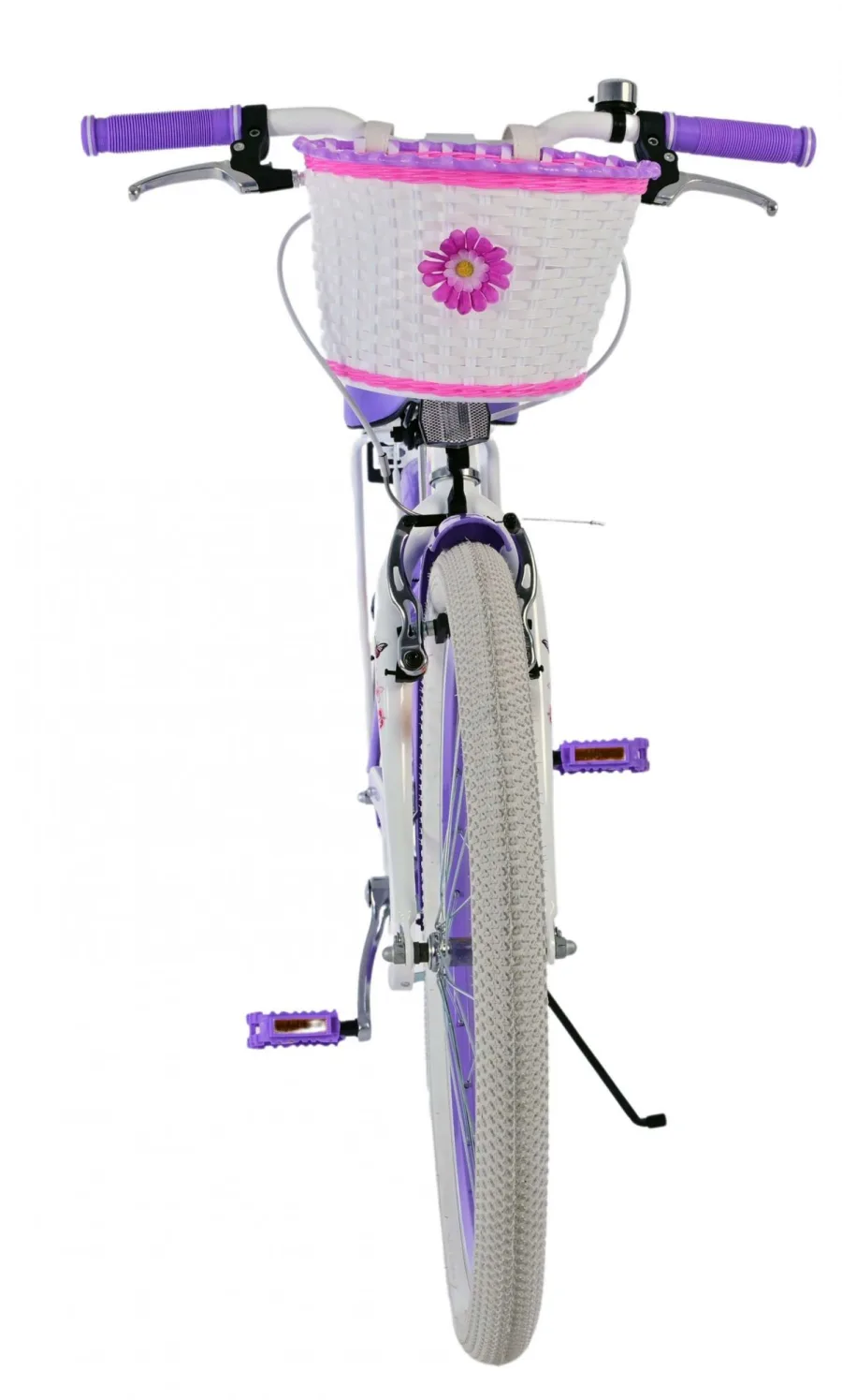 Volare Lovely Kinderfiets – Meisjes – 24 inch – Paars – Twee handremmen — foto 8