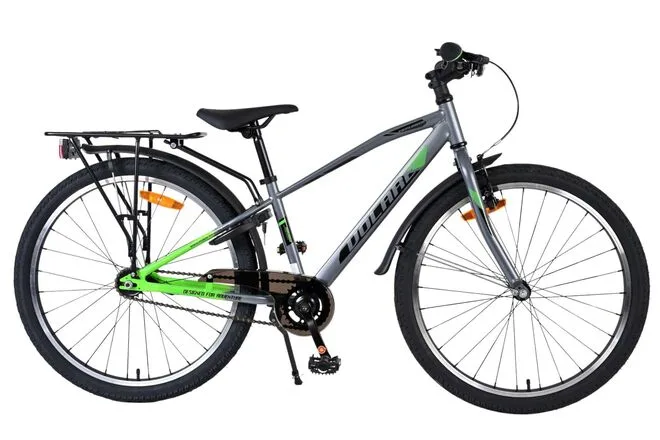 Volare Explorer Kinderfiets – Jongens – 24 inch – Donkergrijs
