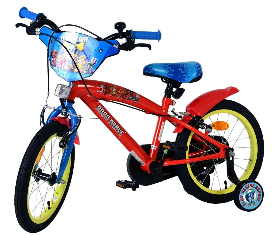 Paw Patrol Kinderfiets – Jongens – 16 inch – Rood – Twee handremmen — foto 10