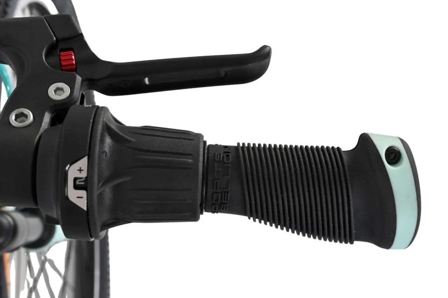 Volare Boost Kinderfiets – 24 inch – 21 Speed – Wit/Mintgroen — foto 8