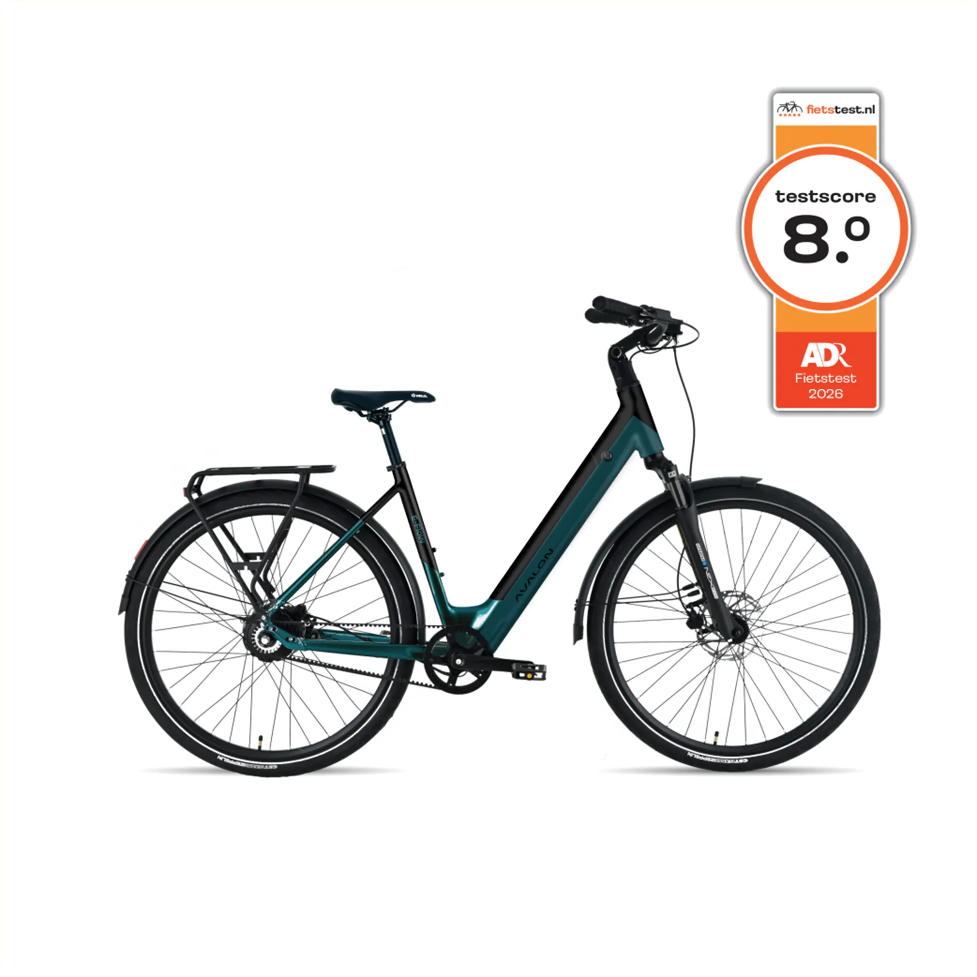 Avalon E-Flow E-Bike Petrol groen Gates Belt snaar 50cm