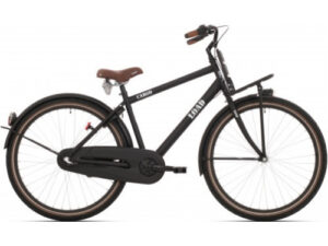 Bikefun Load 24″ jongensfiets met 3 versnellingen en remnaaf – mat zwart