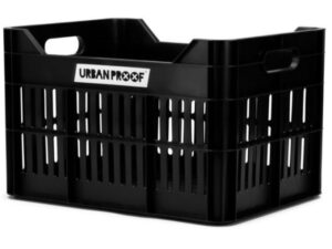 Gerecyclede Fietskrat Urban Proof Click 30 Liter zwart