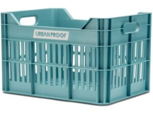Gerecyclede Fietskrat Urban Proof Click 30 Liter Lucht Blauw
