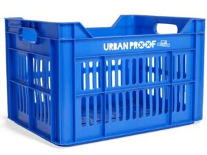 Gerecyclede Fietskrat Urban Proof Click 30 Liter Blauw