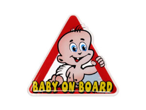 Baby on board 3D sticker