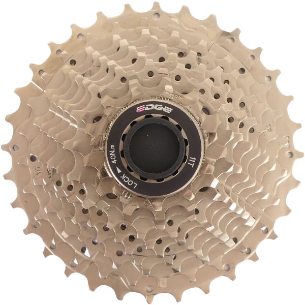 Cassette 10 speed Edge CS-M6010 11-32T – zilver Cassette 10 speed Edge CS-M6010 11-32T – zilver