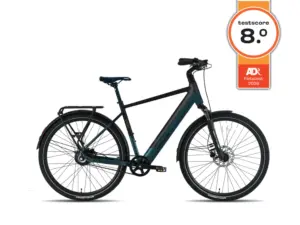 Avalon E-Flow E-Bike Petrol mat zwart Gates Belt snaar 54cm Heren