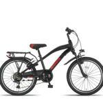 Altec Dakota 22 inch MTB 7 speed Zwart rood