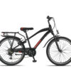 Altec Dakota 24 inch MTB 7 speed Zwart rood