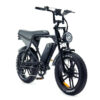 OUXI V8 Pro Max Fatbike Zwart Dubbel Accu