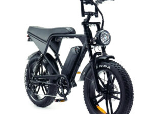 OUXI V8 Pro Max Fatbike Zwart Dubbel Accu