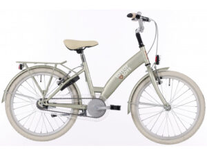 Kinderfiets Bikefun 20 inch Lots of Love met remnaaf Desert Sage