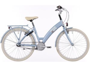 Kinderfiets 24″BikeFun Lots of Love Nexus 3 versnellingen Licht Blauw